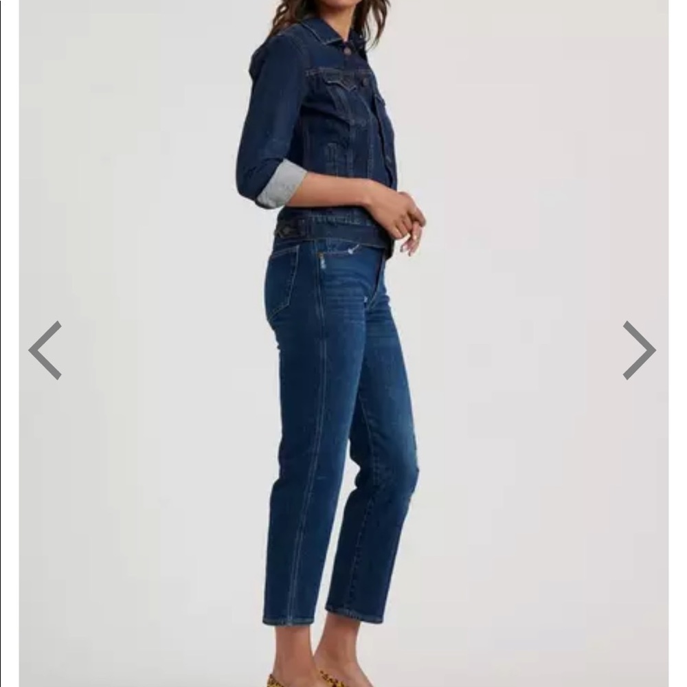 Lucky Brand jeans Authentic Straight Crop